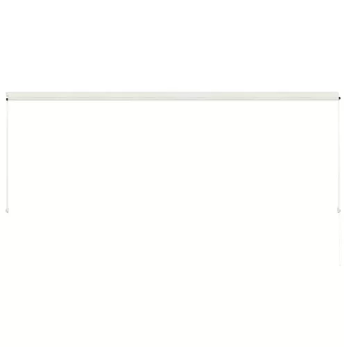  feltekerhető krémszínű napellenző 350 x 150 cm
