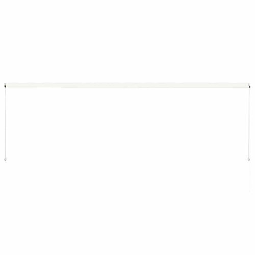  feltekerhető krémszínű napellenző 400 x 150 cm