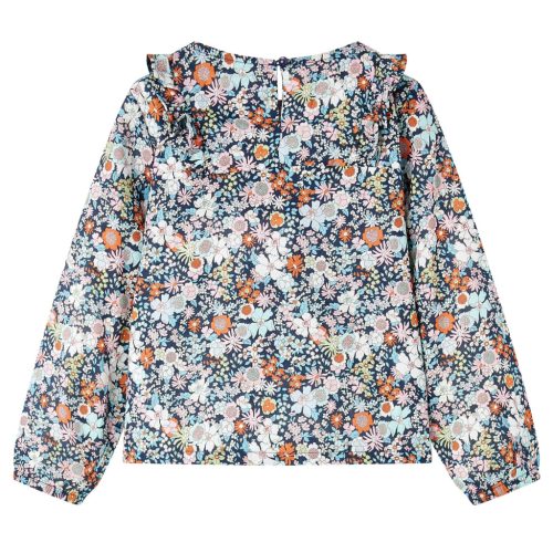 Gyerek hosszú ujjú ing Sötétkék 116