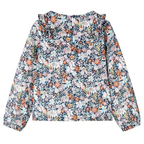 Gyerek hosszú ujjú ing Sötétkék 128