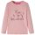 Rózsaszín hosszú ujjú gyerekpóló 92