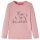 Rózsaszín hosszú ujjú gyerekpóló 104