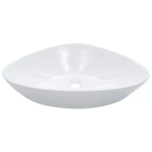  fehér kerámia mosdókagyló 58,5 x 39 x 14 cm 