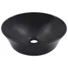  fekete kerámia mosdókagyló 41 x 12,5 cm 