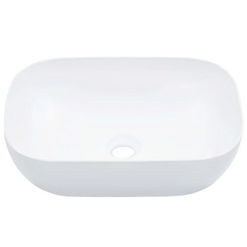  fehér kerámia mosdókagyló 45,5 x 32 x 13 cm 