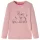 Rózsaszín hosszú ujjú gyerekpóló 128