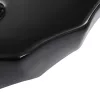  fekete kerámia mosdókagyló 46 x 17 cm 