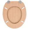  bambuszmintás MDF WC ülőke