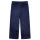 Sötétkék bársony gyereknadrág 92