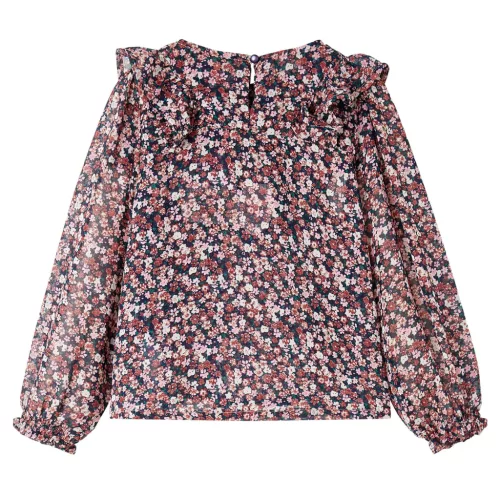 Gyerek hosszú ujjú ing Sötét rózsaszín 92