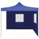 VID kék színű összecsukható sátor 2 fallal 3x3 méter