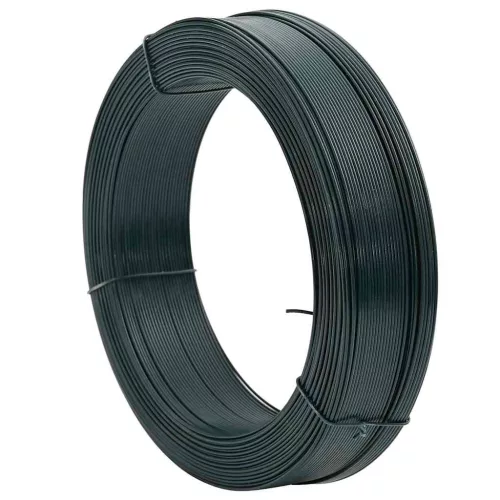  zöldesfekete acél kerítésösszekötő drót 250 m 2,3/3,8 mm 