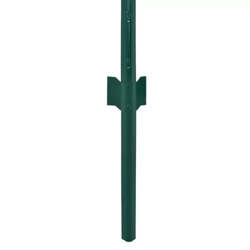  zöld acél drótháló kerítés tartóoszlopokkal 25 x 0,5 m