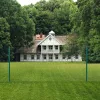  zöld acél drótkerítés tartóoszlopokkal 25 x 1 m