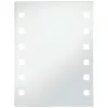  LED-es fürdőszobai falitükör 60 x 80 cm