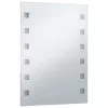  LED-es fürdőszobai falitükör 60 x 80 cm