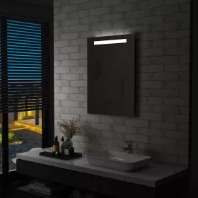 LED-es fürdőszobai falitükör 60 x 80 cm