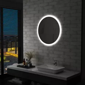  LED-es fürdőszobai falitükör 70 cm