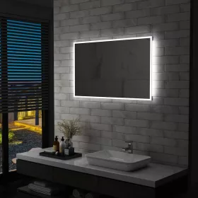  LED-es fürdőszobai falitükör 100 x 60 cm