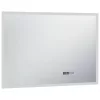  LED-es tükör érintésérzékelővel és időkijelzővel 100 x 60 cm