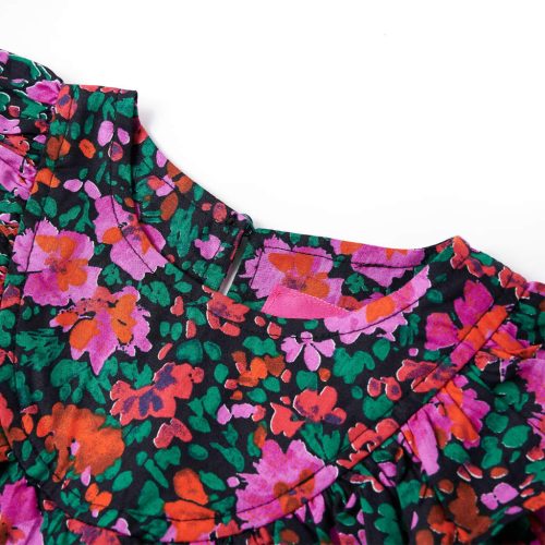 Gyerek ruha hosszú ujjú, világos rózsaszín 92