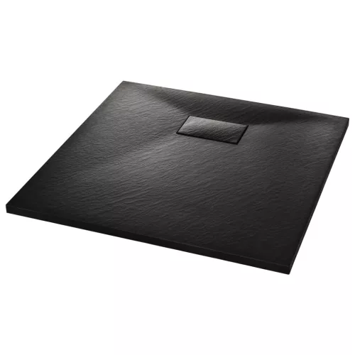  fekete SMC zuhanytálca 80 x 80 cm