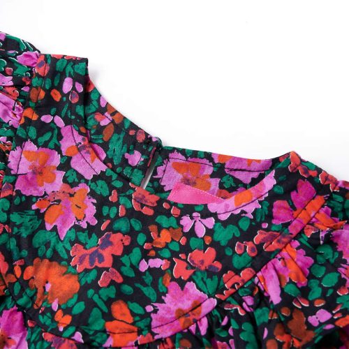 Gyerek ruha hosszú ujjú, világos rózsaszín 128