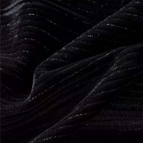 Fekete gyerekszoknya leopárdmintás derékpánttal 116