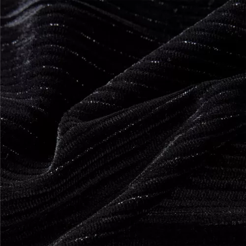 Fekete gyerekszoknya leopárdmintás derékpánttal 128