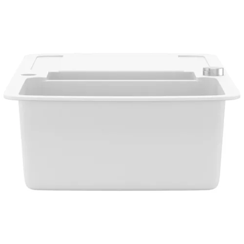  fehér, kétmedencés gránit mosogatótálca