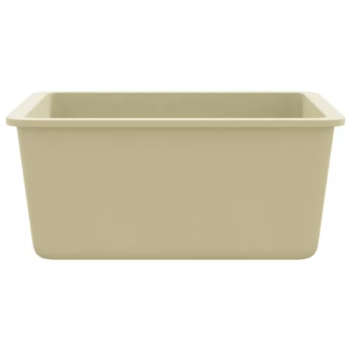  bézsszínű, egymedencés gránit mosogatótálca