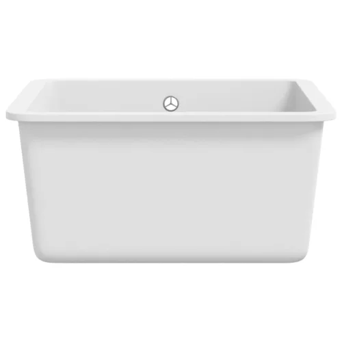  fehér, egymedencés gránit mosogatótálca