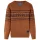 Gyerek pulóver kötött Cognac 104