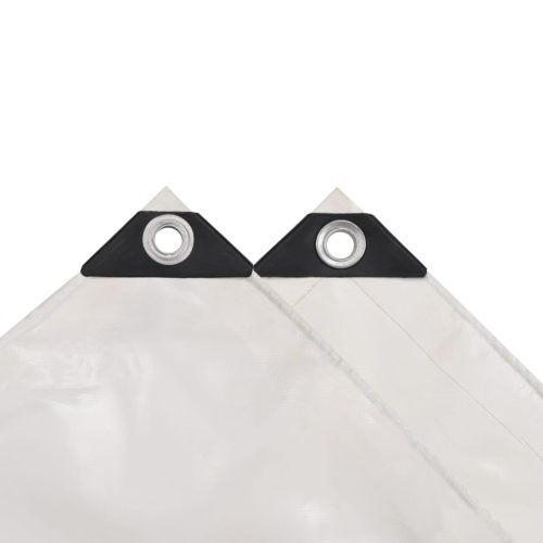  fehér ponyva 650 g/m² 1,5 x 10 m