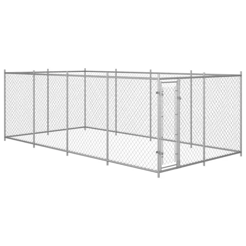  kültéri kutyakennel 7,6 x 3,8 x 1,9 m