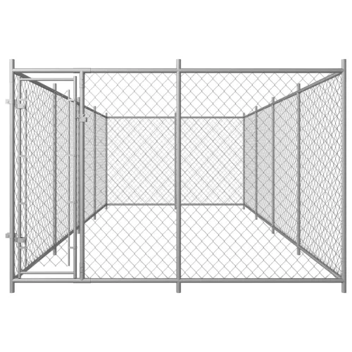  kültéri kutyakennel 7,6 x 3,8 x 1,9 m