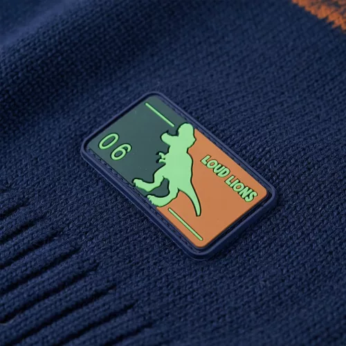 Gyerek pulóver kötött többszínű 104