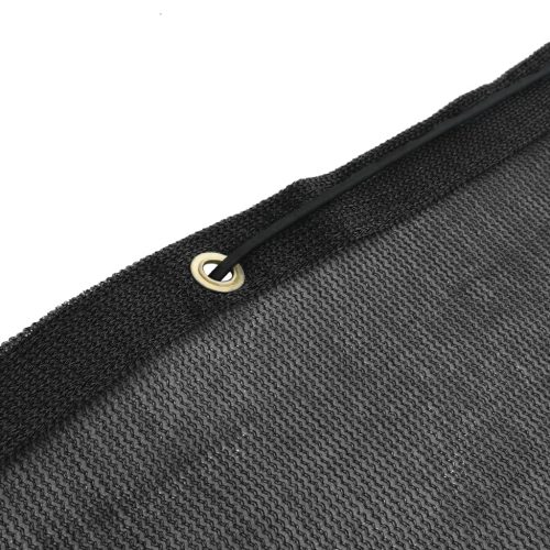  fekete HDPE pótkocsiháló 1,5 x 2,7 m