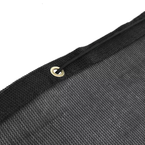  fekete HDPE pótkocsiháló 2 x 3 m