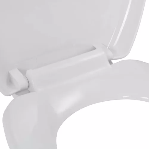  fehér gyorsan szerelhető WC-ülőke lassan csukódó fedéllel