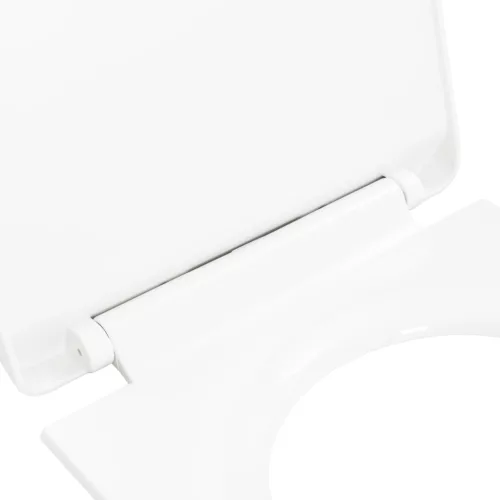  fehér gyorsan szerelhető WC-ülőke lassan csukódó fedéllel