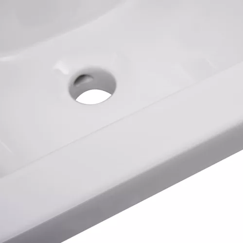  fehér kerámia beépíthető mosdókagyló 42 x 39 x 18 cm