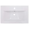  fehér kerámia beépíthető mosdókagyló 61 x 39,5 x 18,5 cm