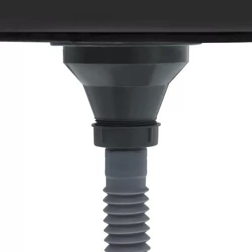  rozsdamentes acél mosogatótálca szűrővel és bűzelzáróval