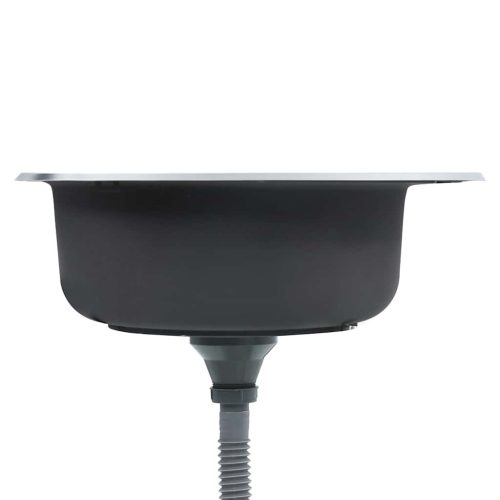  rozsdamentes acél mosogatótálca szűrővel és bűzelzáróval