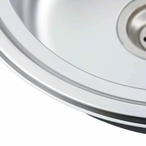  rozsdamentes acél ovális mosogatótálca szűrővel és bűzelzáróval