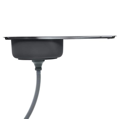  rozsdamentes acél mosogatótálca szűrővel és bűzelzáróval