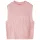 Gyerek pulóver mellény kötött világos rózsaszín 92