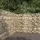  horganyzott acél gabion fal fedéllel 300 x 50 x 200 cm