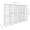  horganyzott acél gabion fal fedéllel 300 x 50 x 200 cm
